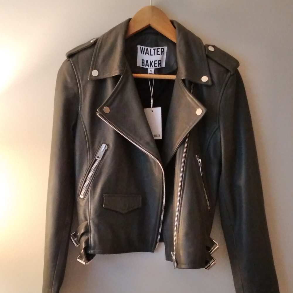Walter Baker Lamb Leather Jacket Only Worn Once